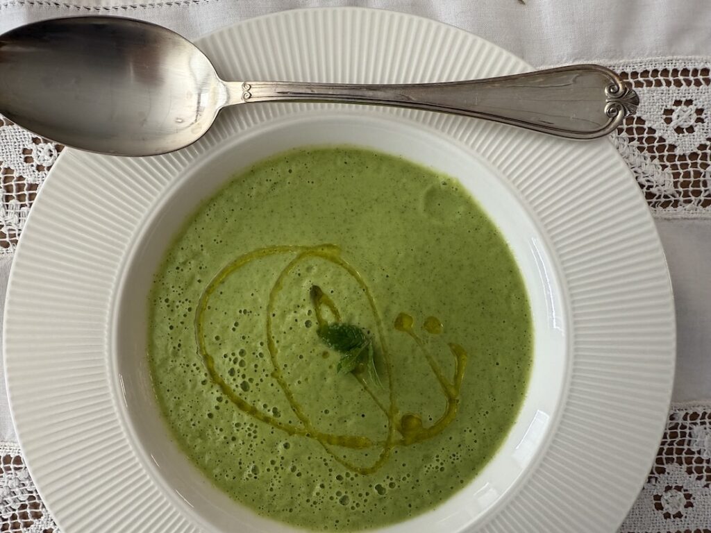 Crema di zucchine e yogurt